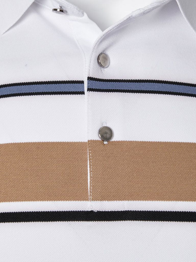 Sunset Stripe Polo