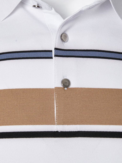 Sunset Stripe Polo