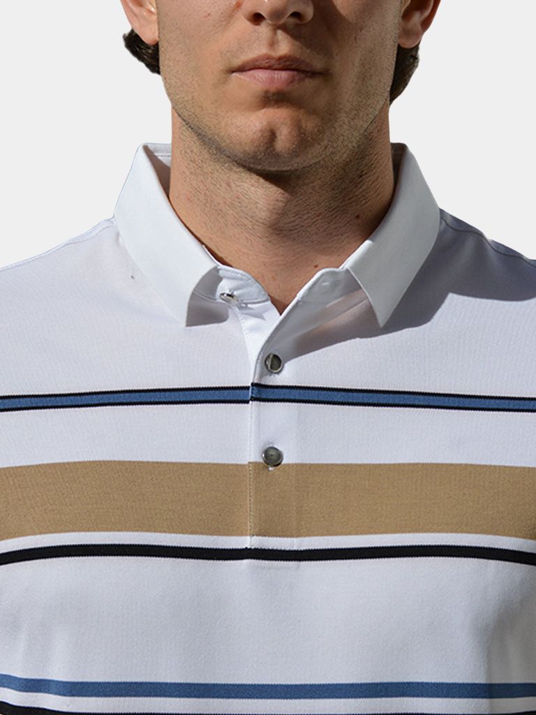 Sunset Stripe Polo