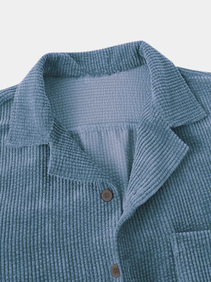 Textured Short Sleeve Shirt
