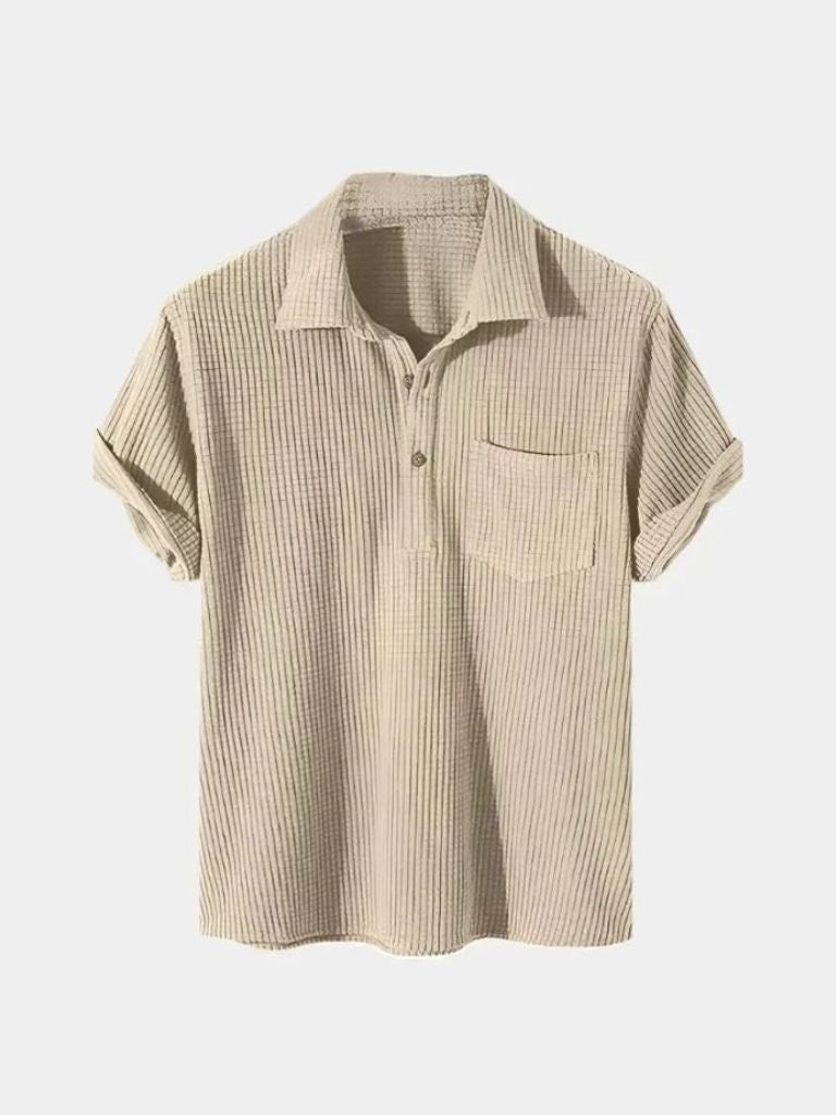 Textured Short Sleeve Shirt