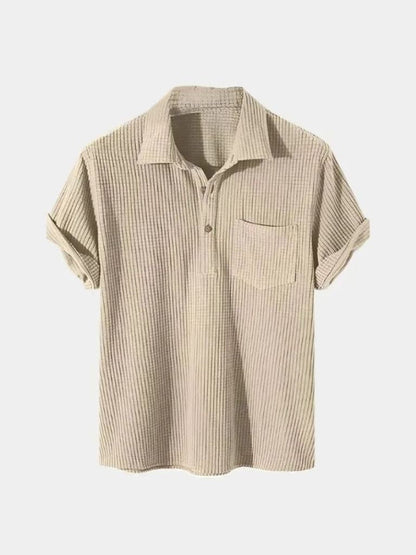 Textured Short Sleeve Shirt