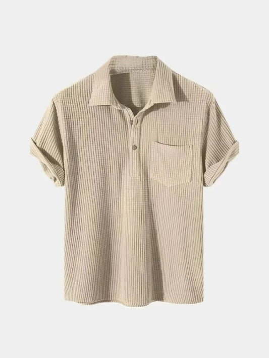 Textured Short Sleeve Shirt