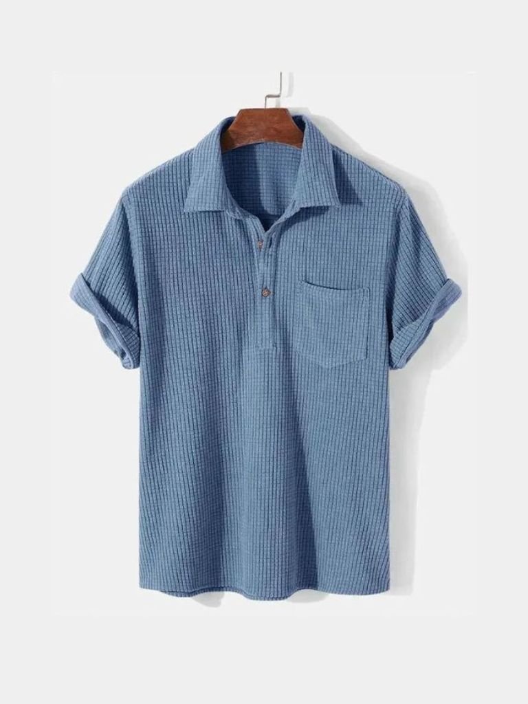 Textured Short Sleeve Shirt