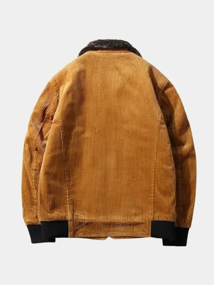 Thermal Windbreaker Corduroy Jacket