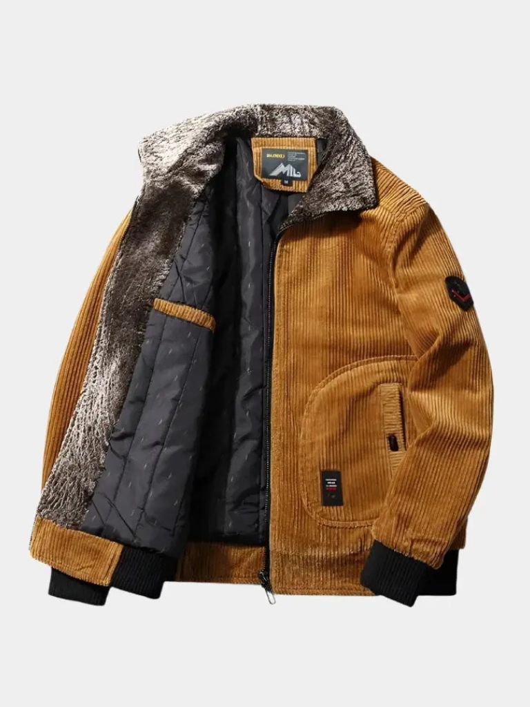 Thermal Windbreaker Corduroy Jacket