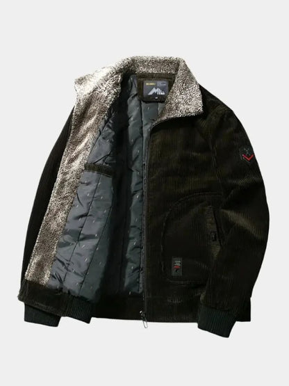 Thermal Windbreaker Corduroy Jacket