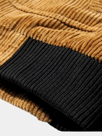 Thermal Windbreaker Corduroy Jacket