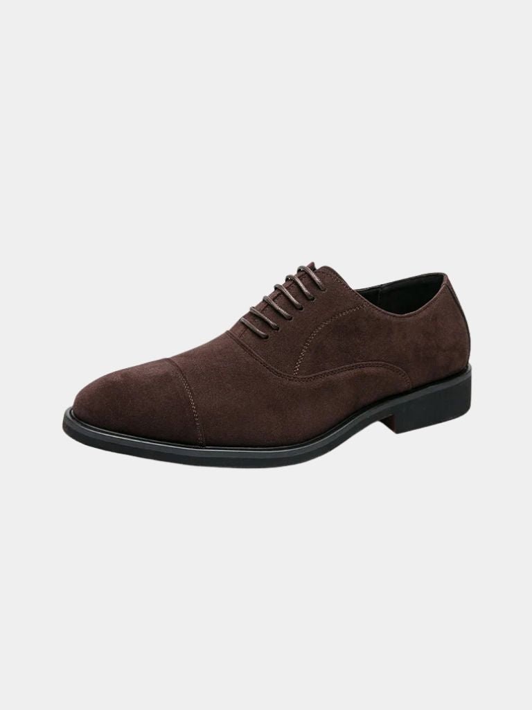 Velvet Monarch Derby Shoes