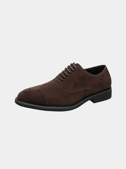 Velvet Monarch Derby Shoes