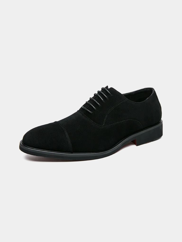 Velvet Monarch Derby Shoes
