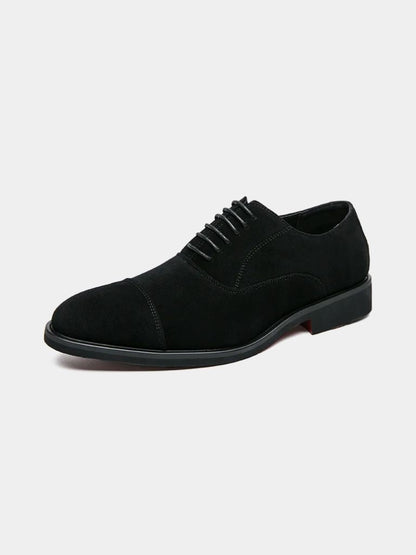 Velvet Monarch Derby Shoes