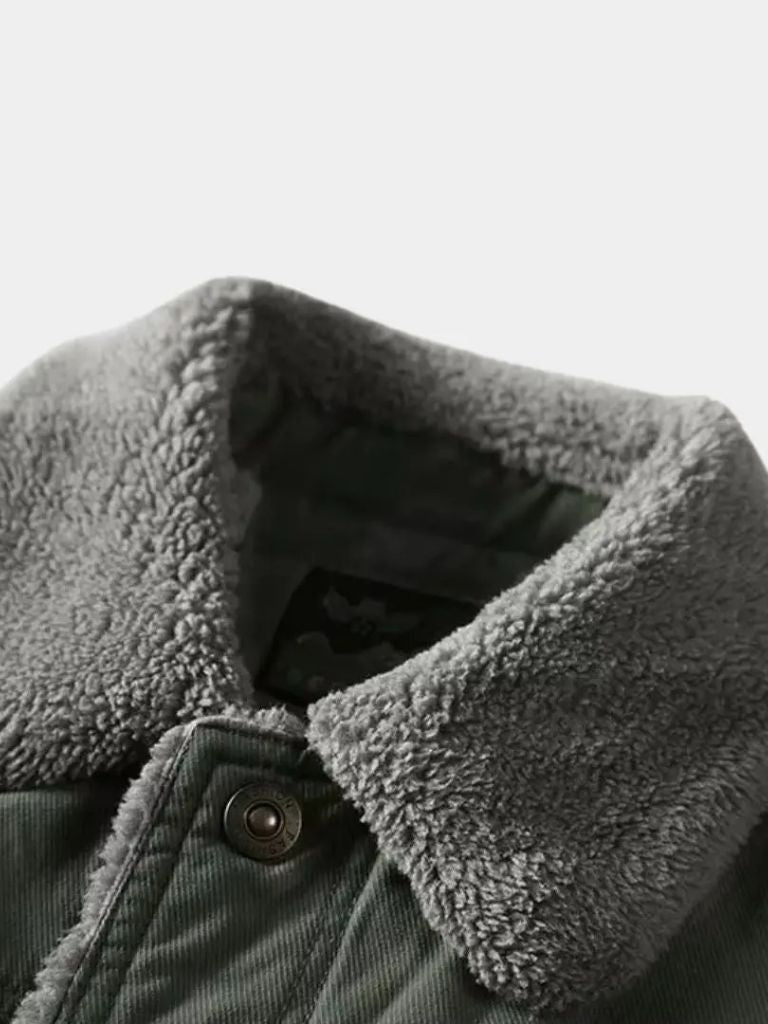 Vintage Military Aviator Jacket